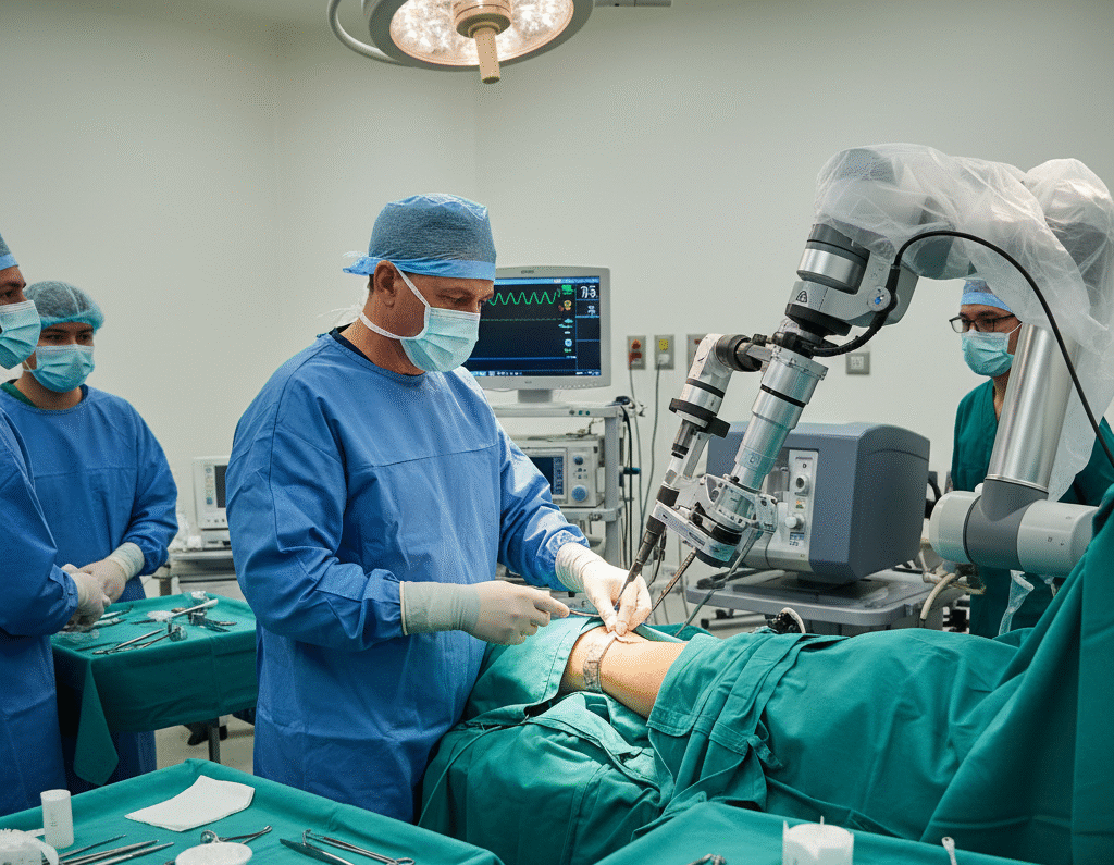 orthopedic operating room scene